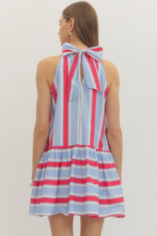 Clara Striped Dress