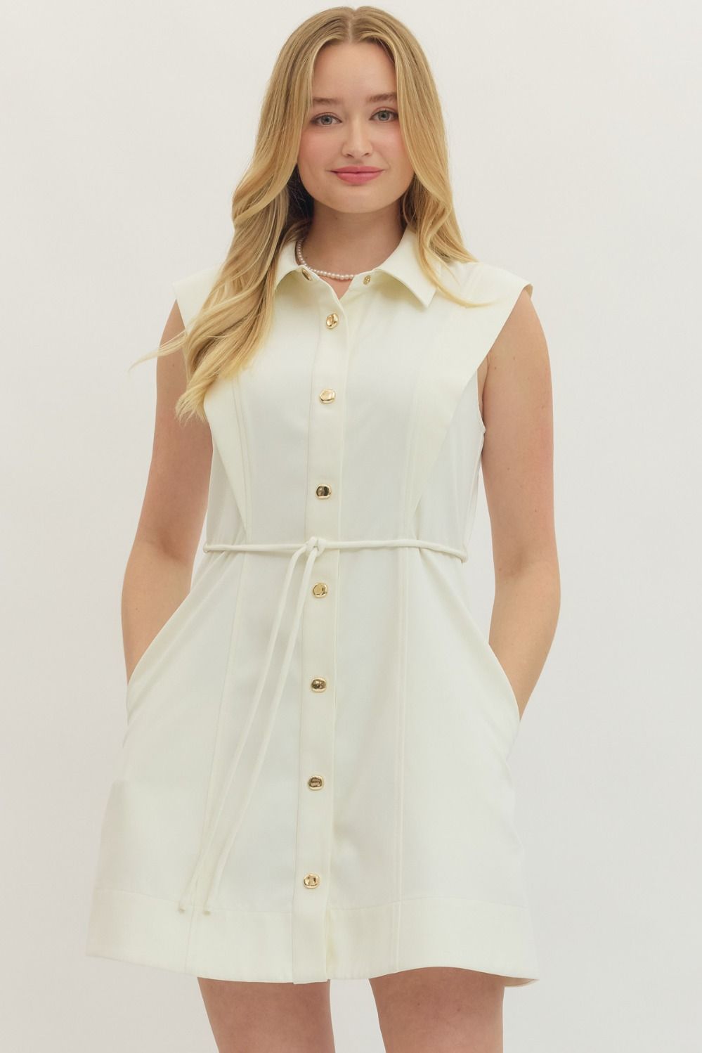 Sleek Summer Mini Dress