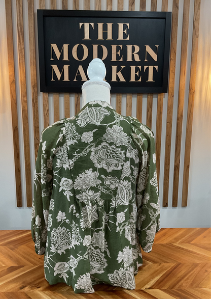 Olive Dreams Blouse
