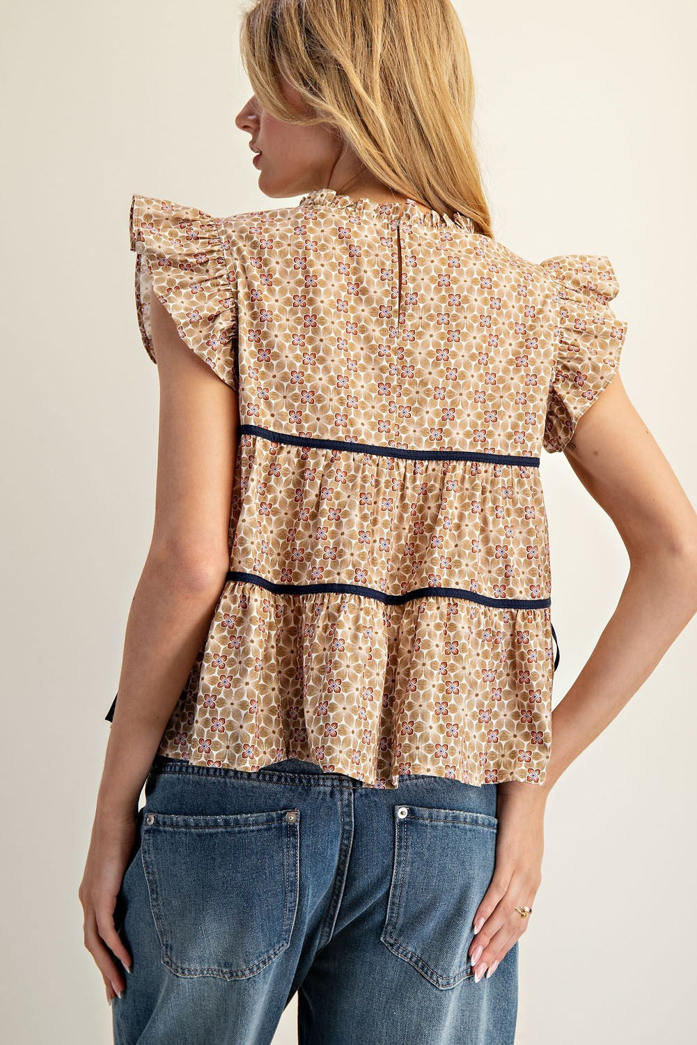 Meadow Muse Ruffle Top