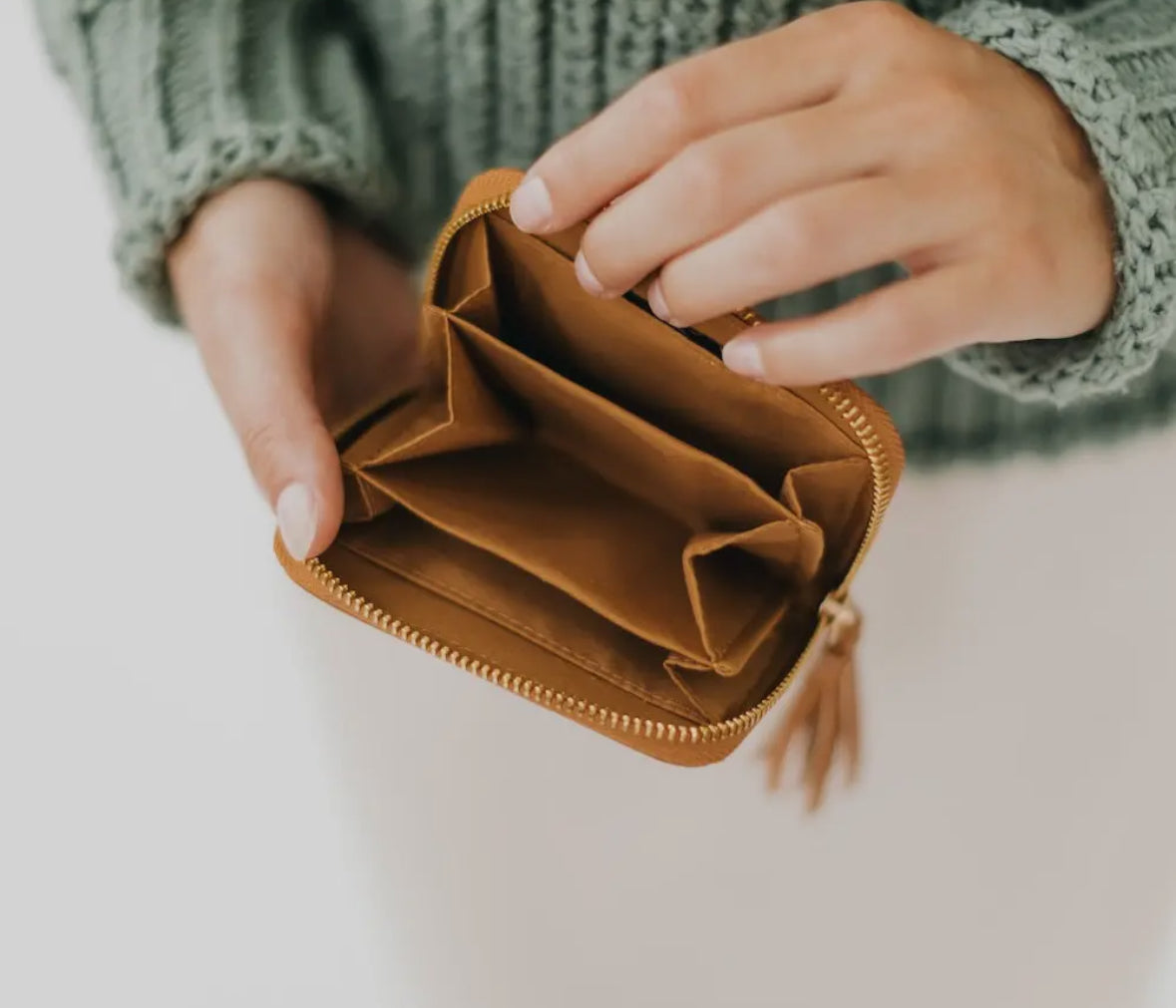 Ava Accordion Zip Wallet