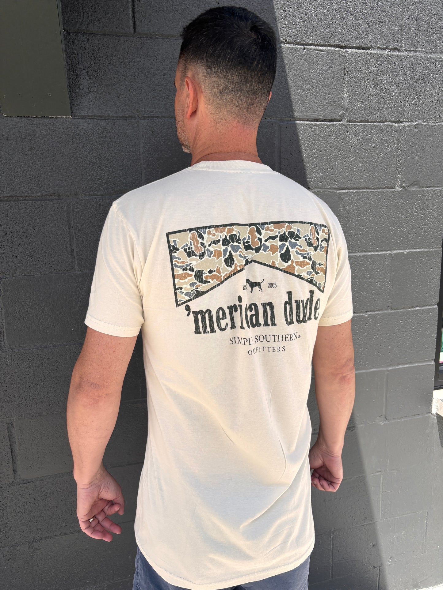 Camo Merican Dude SS Tee FINAL SALE