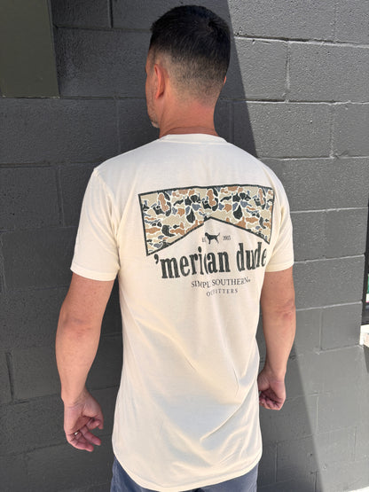 Camo Merican Dude SS Tee FINAL SALE