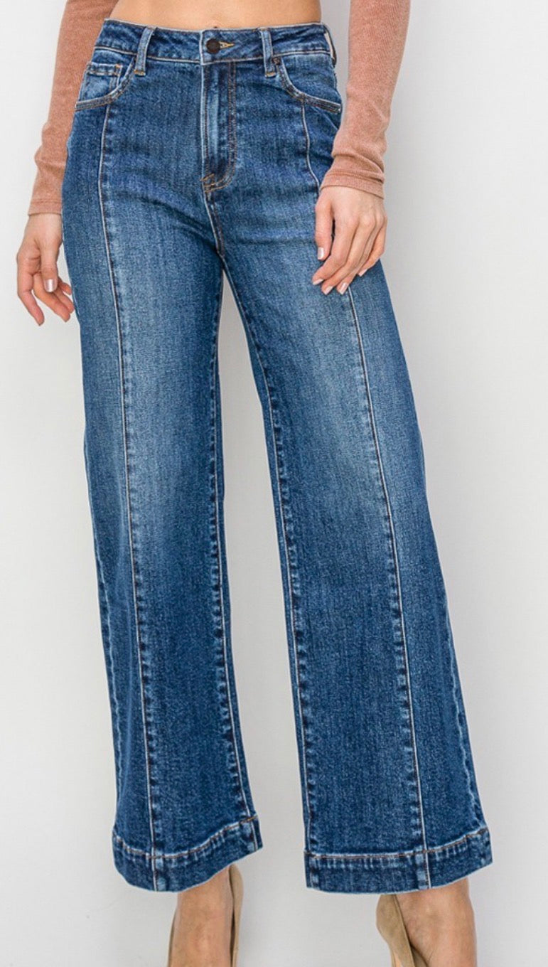 Sera Front Seam Ankle Denim