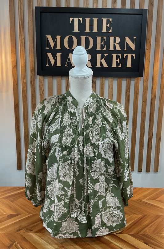 Olive Dreams Blouse