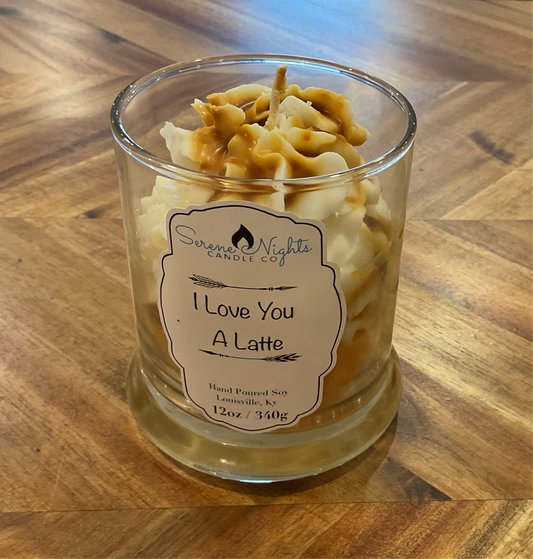 Serene Nights Candle Co: I Love You A Latte