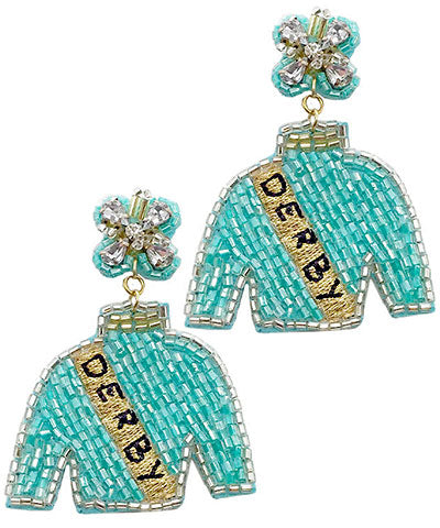 Derby Silks Earring