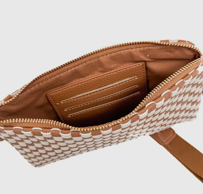 Emma Woven Clutch Wristlet