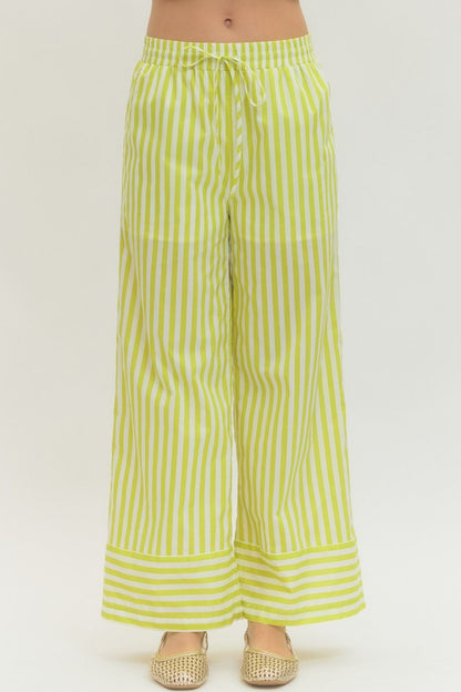 Summer Stripes Vacay Pants