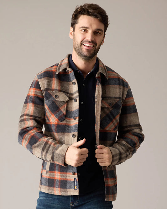 Midland Brushed Plaid Jacket