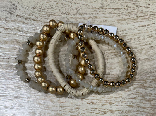 Neutral Bracelet Stack