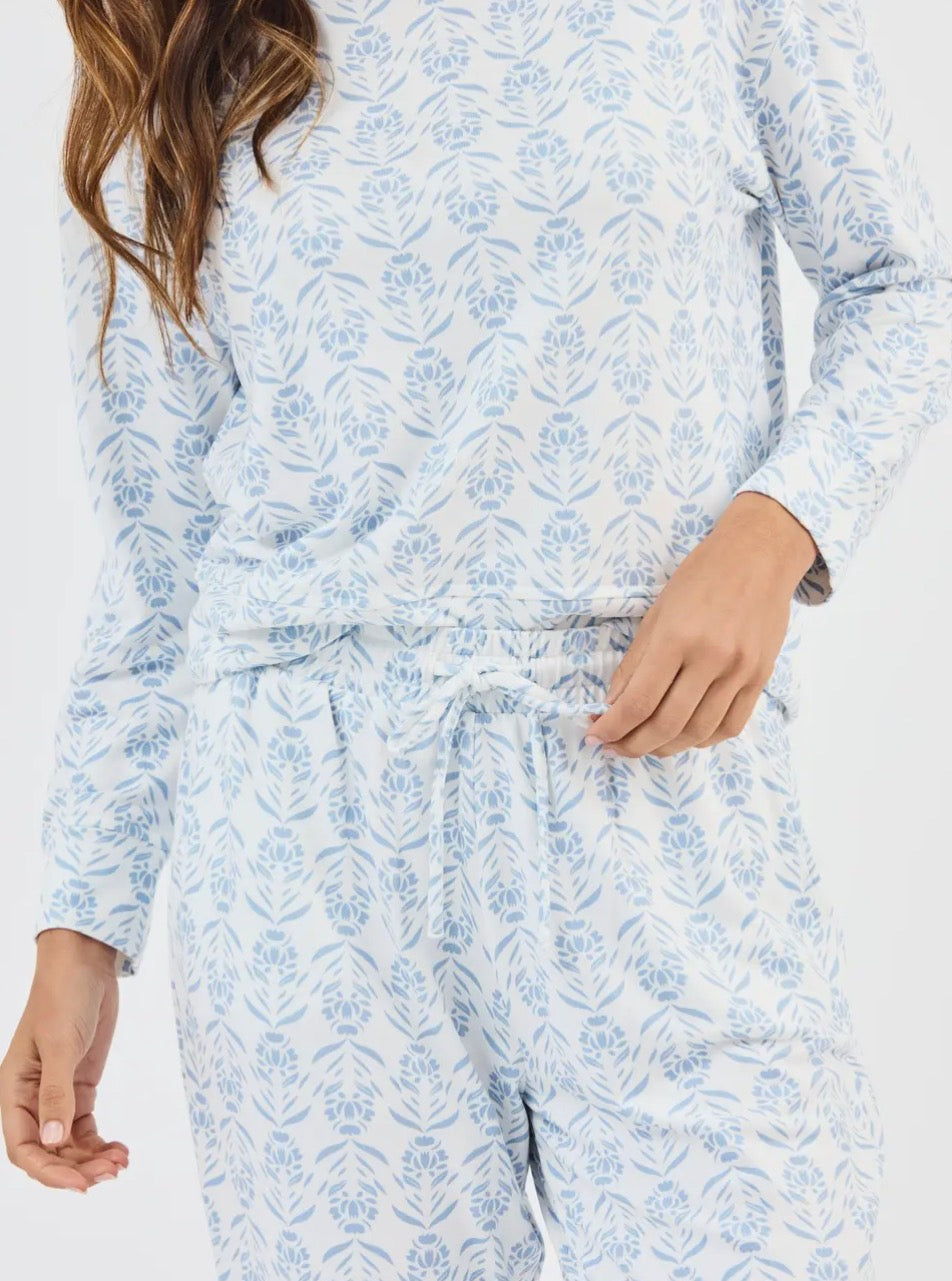 Palm Damask Sophie Lounge Set