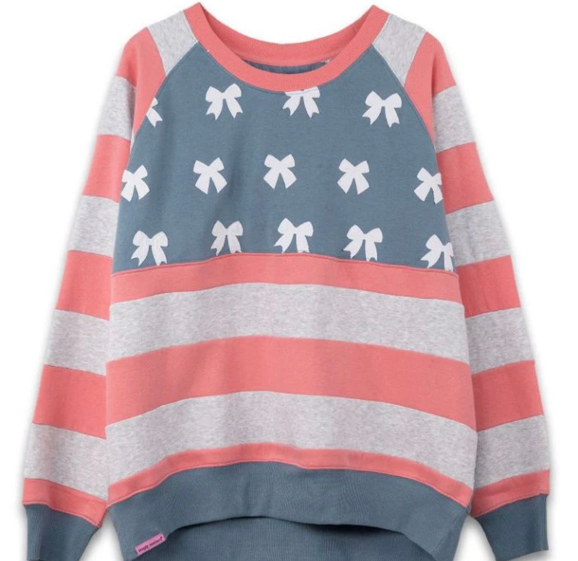 Cutie Bow Flag Sweatshirt