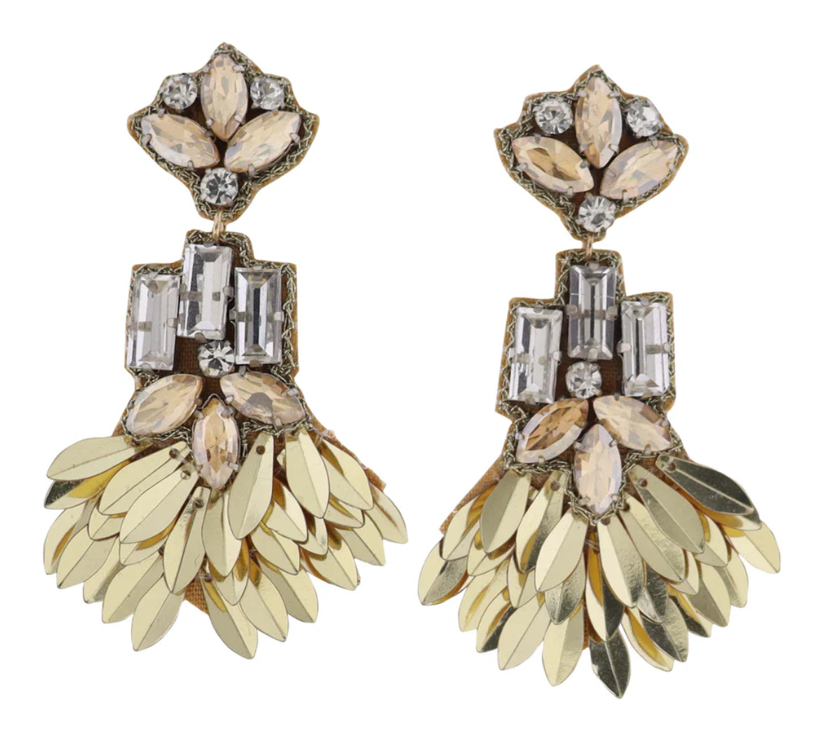 Mandisa Fan Earrings