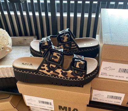 Leopard Jimenna Sandals MIA