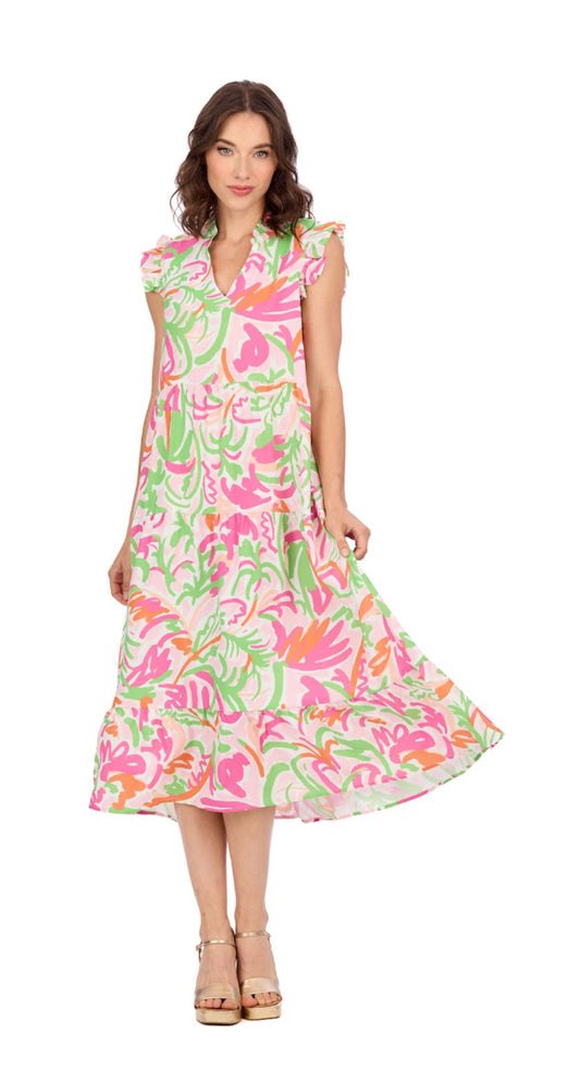 Adair Tiered Maxi Dress