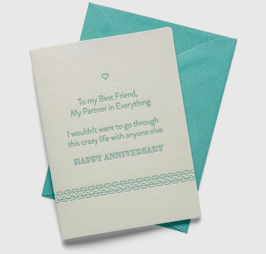 This Crazy Life Anniversary Card