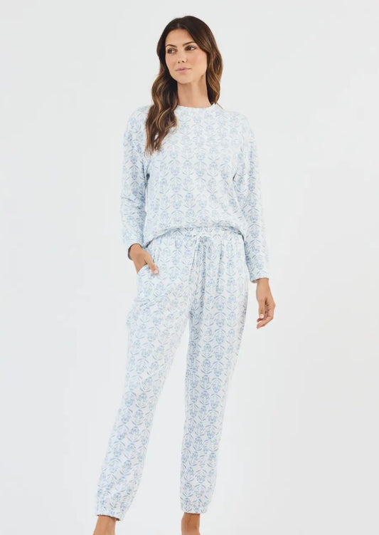 Palm Damask Sophie Lounge Set