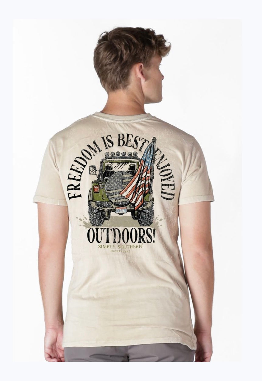 Freedom Enjoyed Outdoors Tee