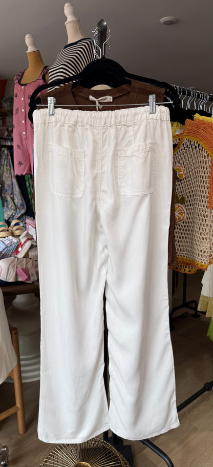 Bluffton Wide Leg Pull On Pant