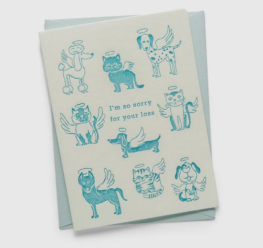 Pet Angel Greeting Card