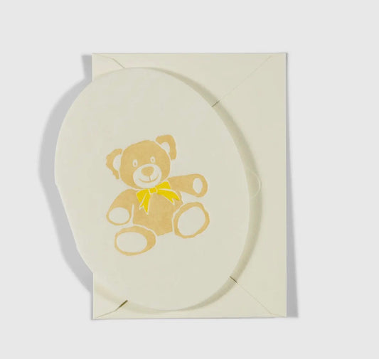 Teddy Bear Mini Greeting Card