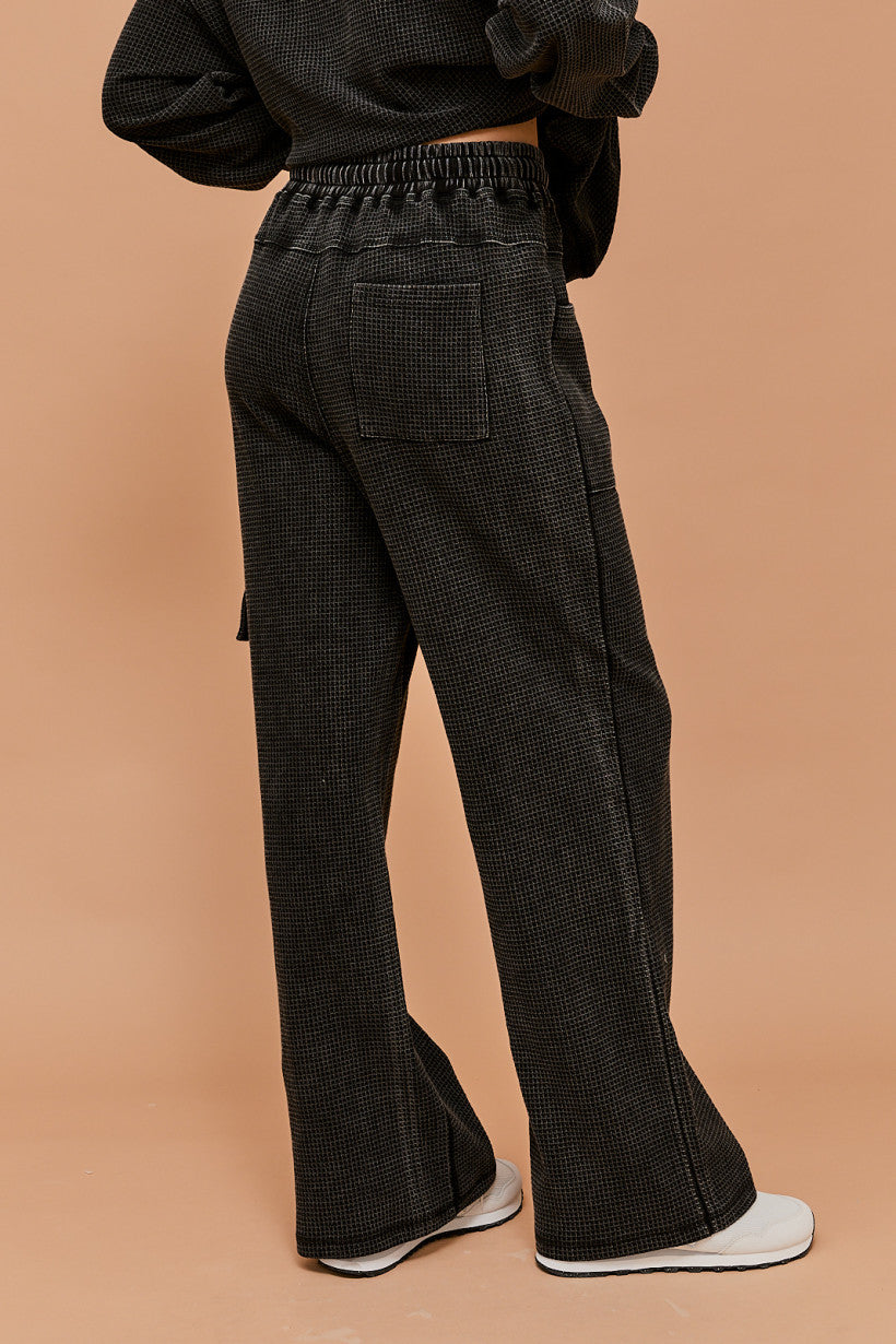 Charcoal Thermal Cargo Pant