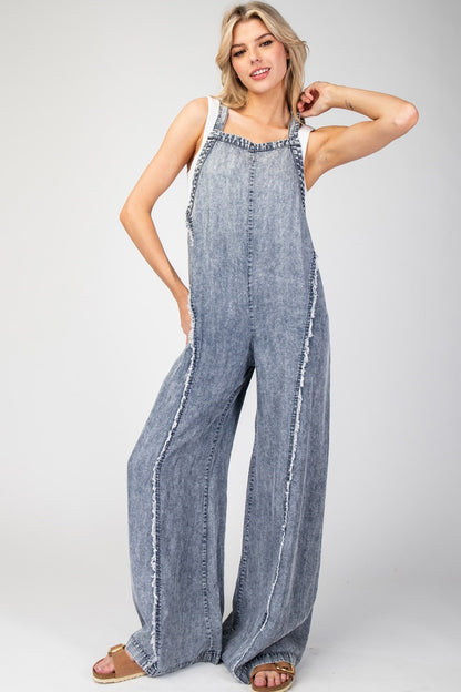 Washed Tencel Jumpsuit