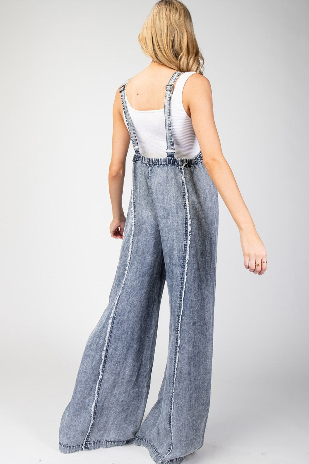 Washed Tencel Jumpsuit