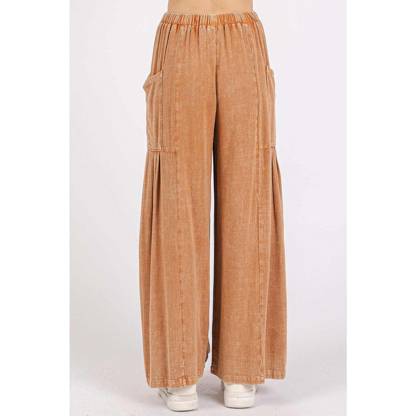 Mineral Wash Linen Pant