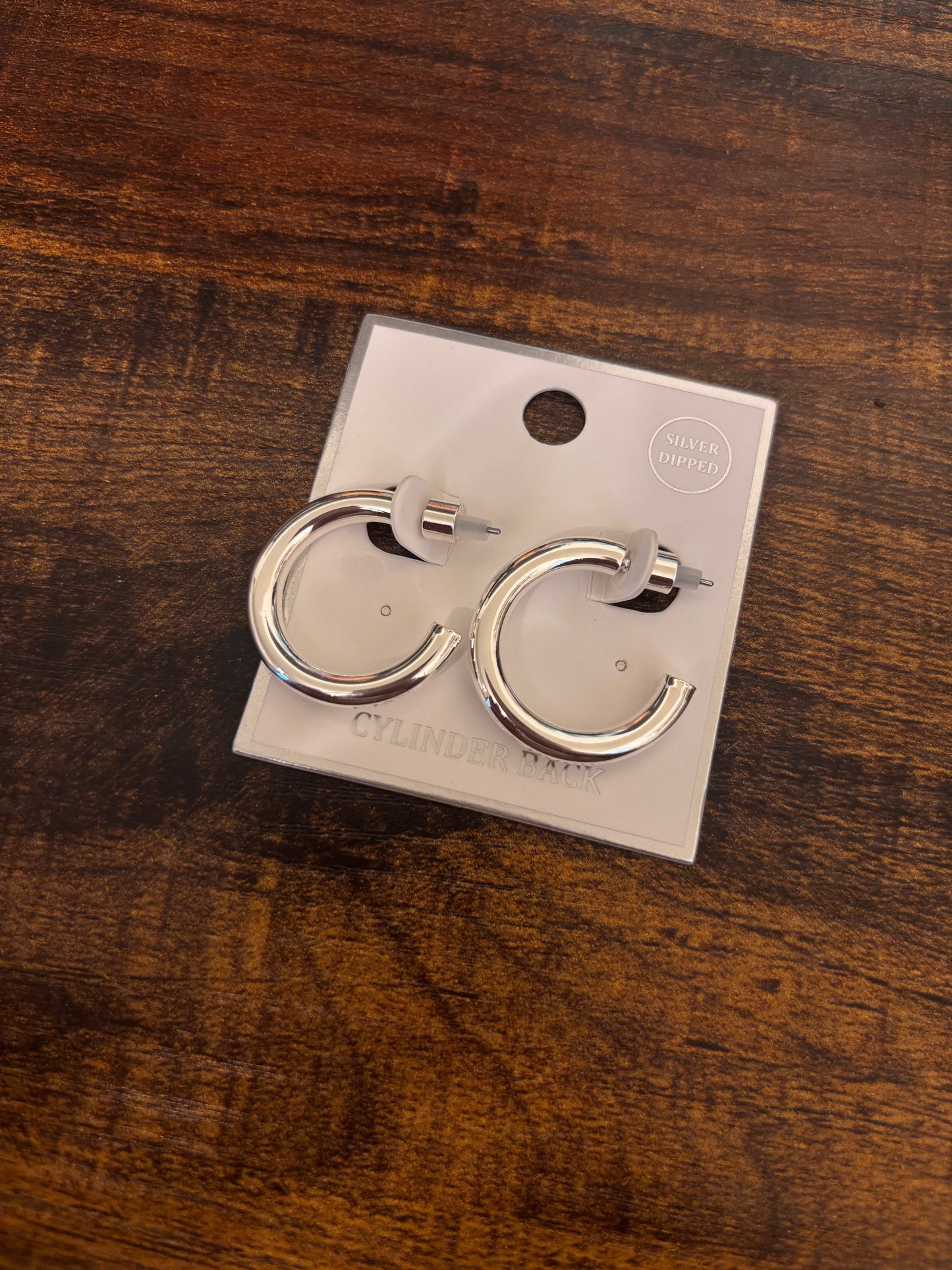 Silver Everyday Hoop