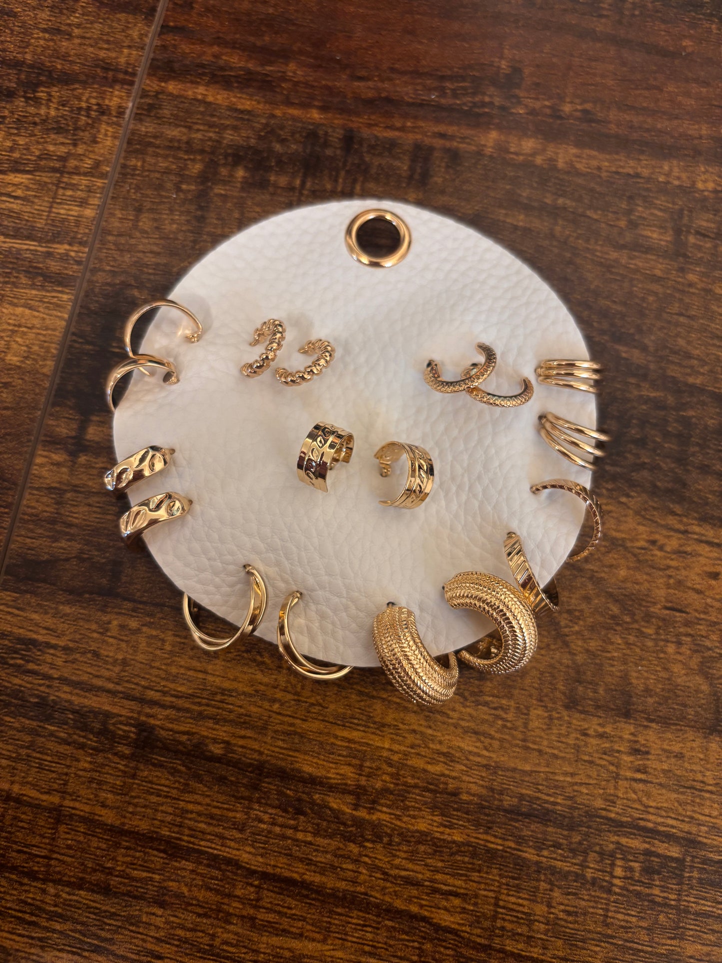 Gold Hoop Set