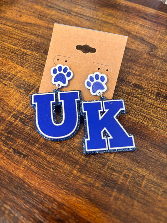 Kentucky Acrylic Earrings