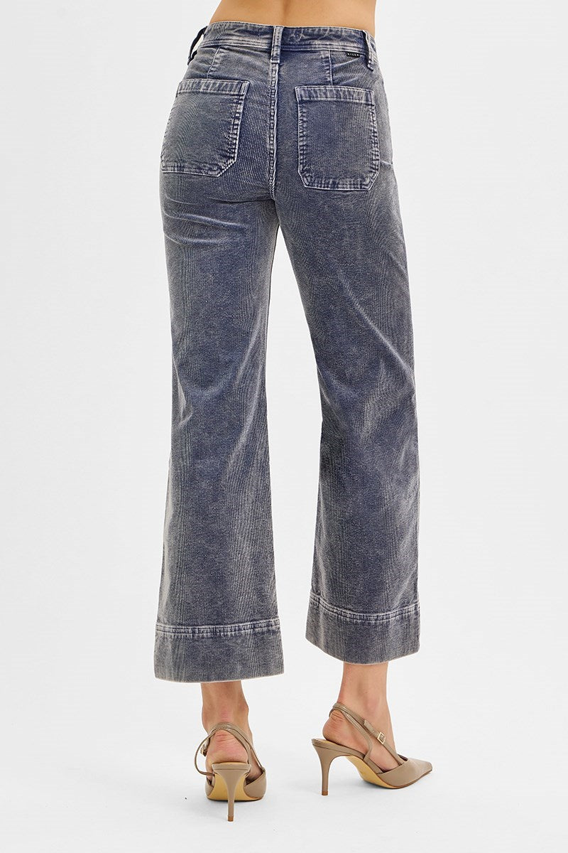 Blue Moon Corduroy Cropped Pants