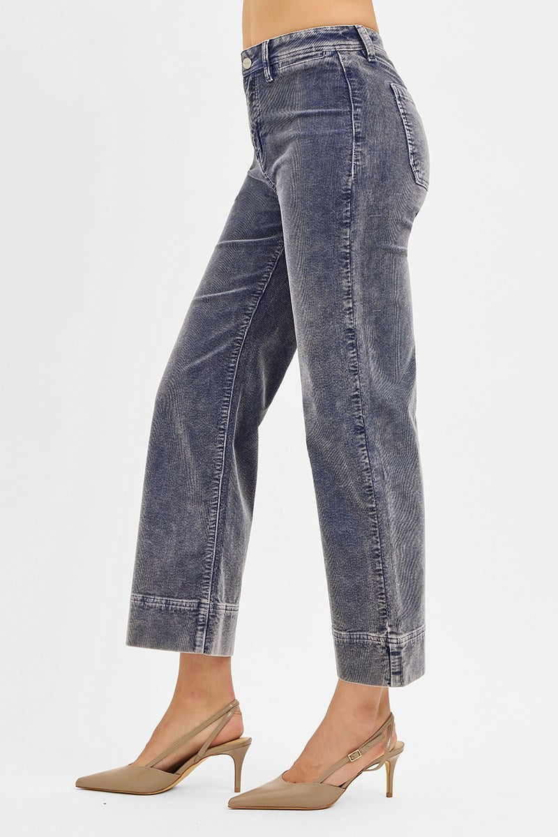Blue Moon Corduroy Cropped Pants