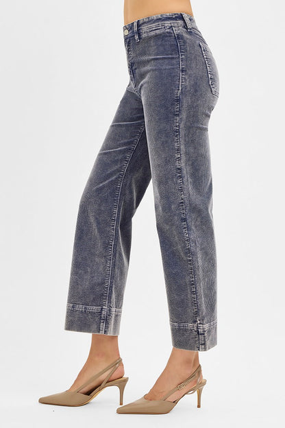 Blue Moon Corduroy Cropped Pants