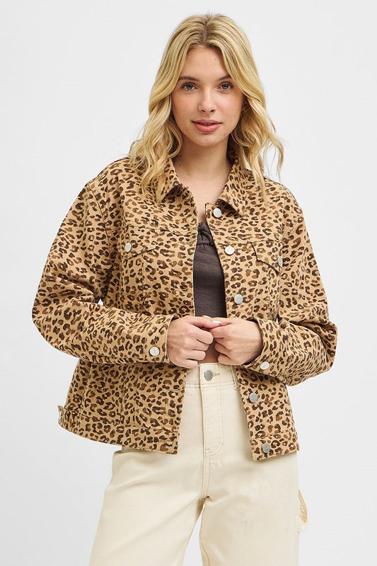 Leopard Oversized Jacket