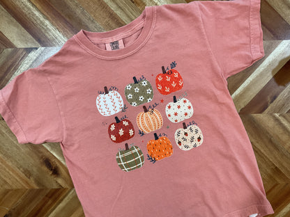 Youth Fall Pumpkins T-Shirt