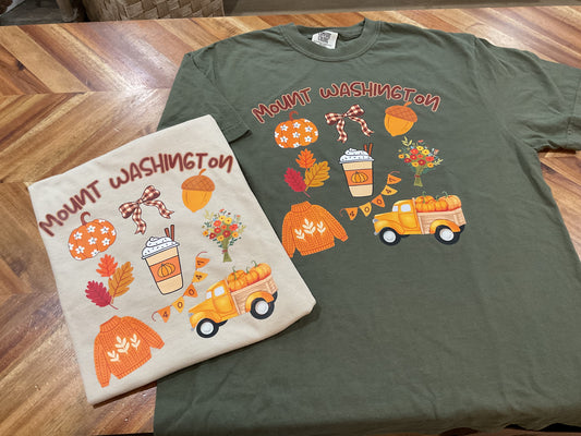 Mount Washington SS Fall T-Shirt