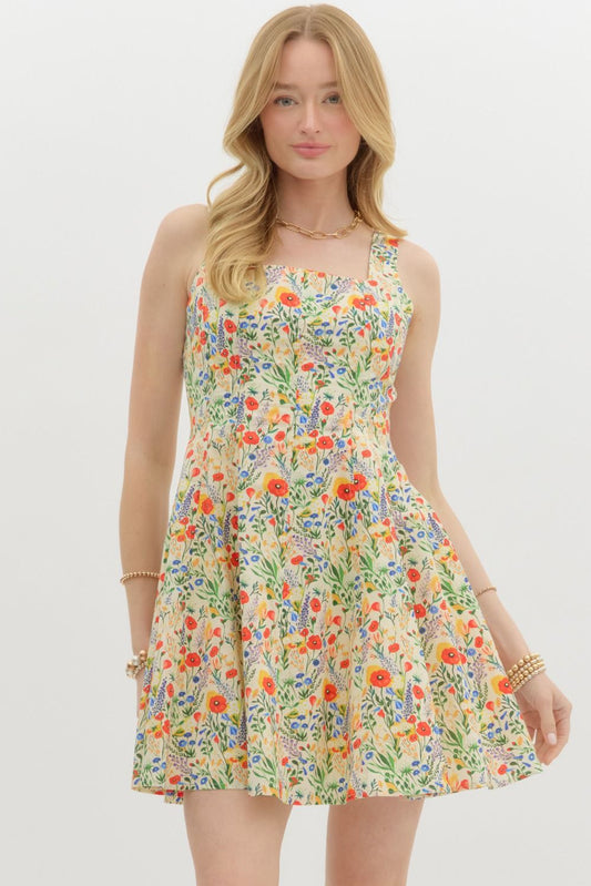 Summertime Florals Dress