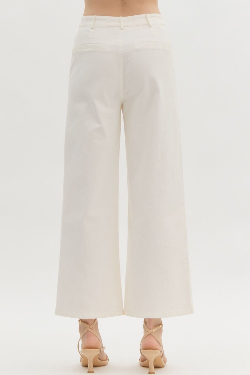 Pretty in White Summer Pants