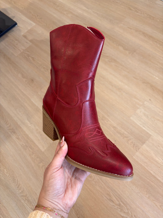 Clorinda Red Boots - MIA