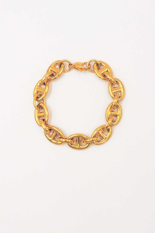 Oval Chain Link Bracelet