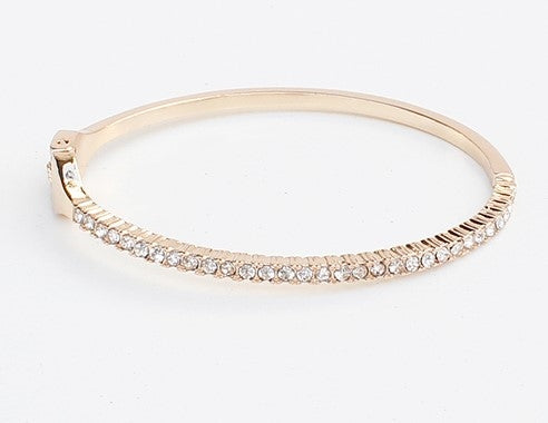 Gold Rhinestone Bracelet