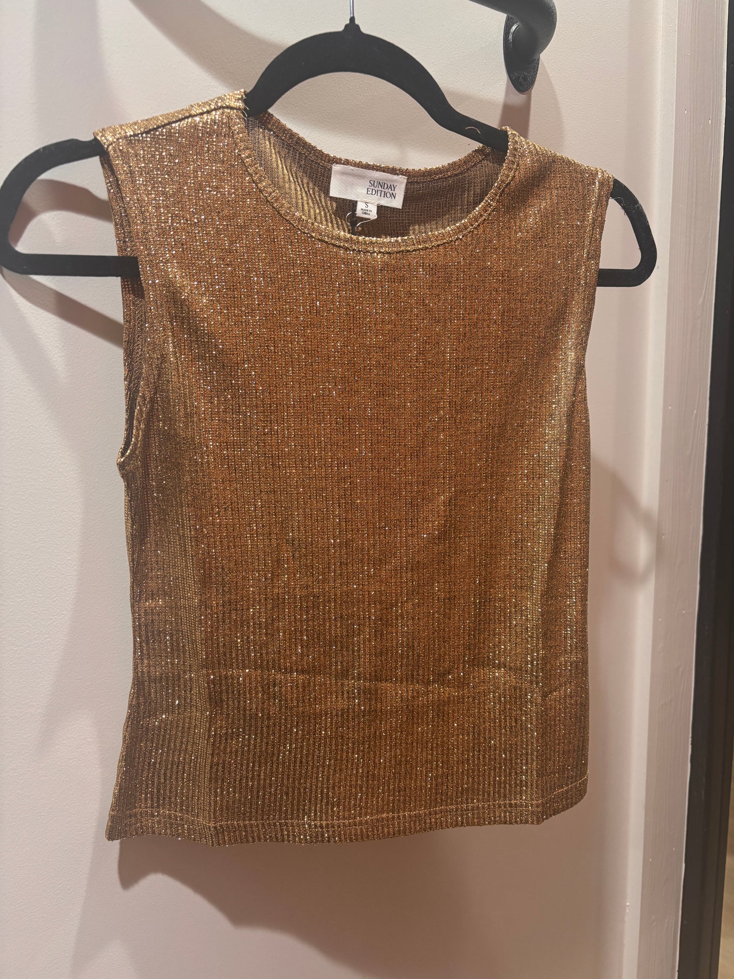 Holiday Shimmer Knit Tank