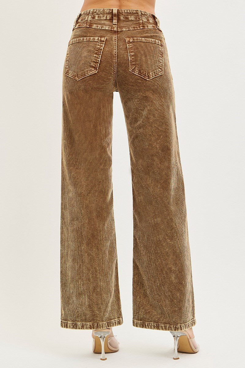 Mocha Corduroy Pants