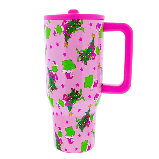 Pink Merry Mischief 30 Oz. Tumbler
