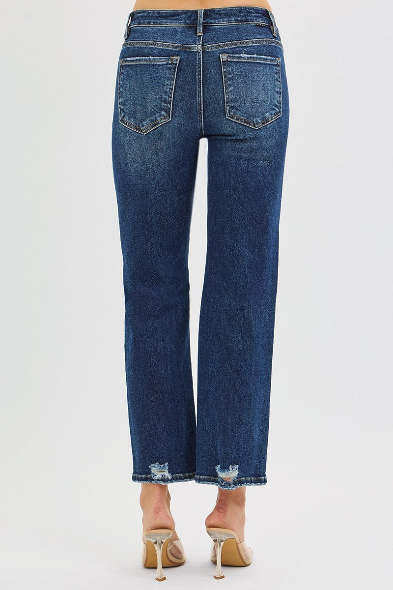 Kara Slim Straight Denim RISEN