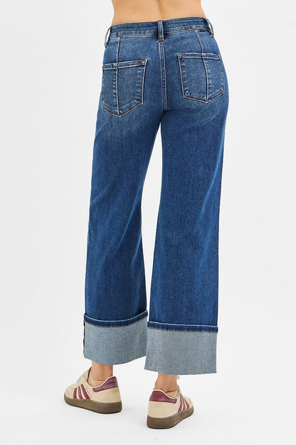 Marie Wide Straight Denim RISEN