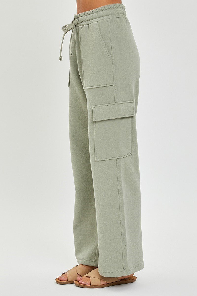 Sage Cargo Lounge Pants - Risen